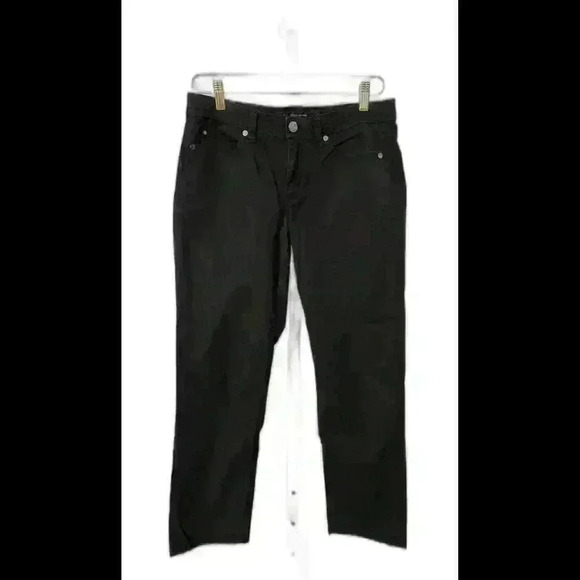Calvin Klein jeans skinny crop size 6 black - Picture 1 of 4